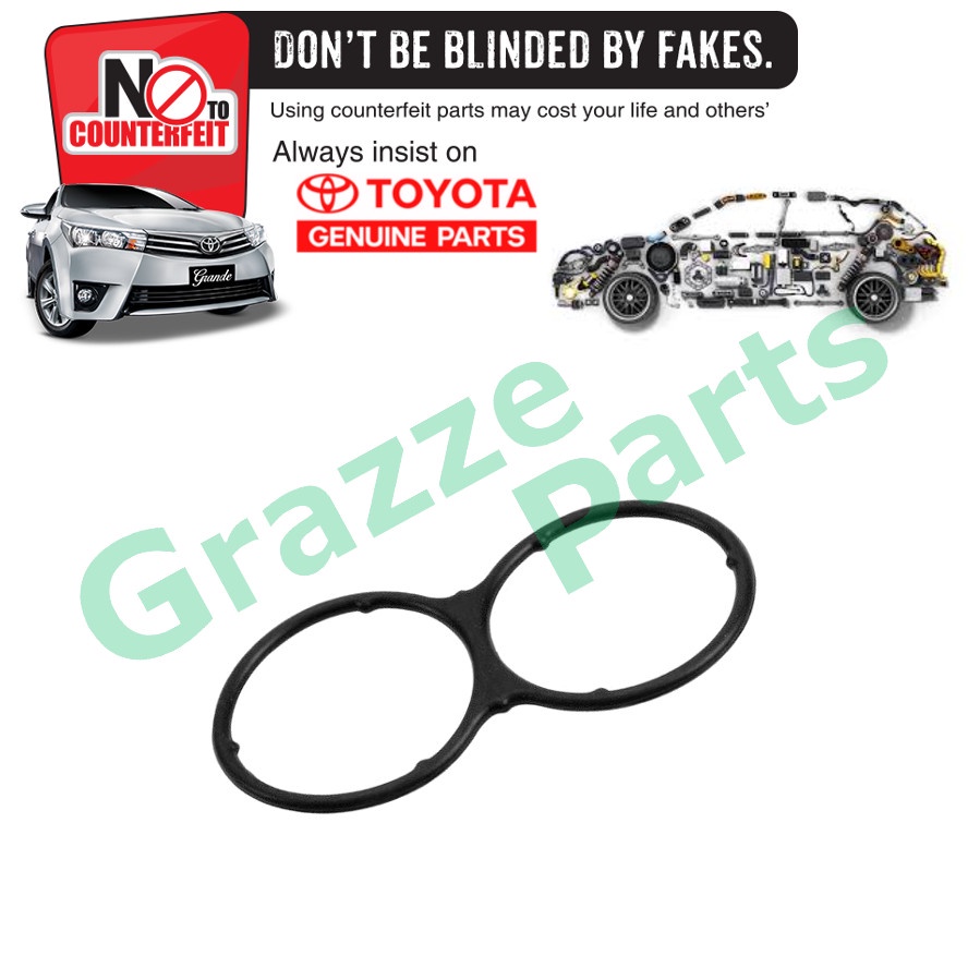 โตโยต้ากรองน้ํามันปะเก็นวงเล็บ15692-50020 Lexus GS300 GS350 GS400 GS430 GS460 GX470 LS400 LX470 SC40