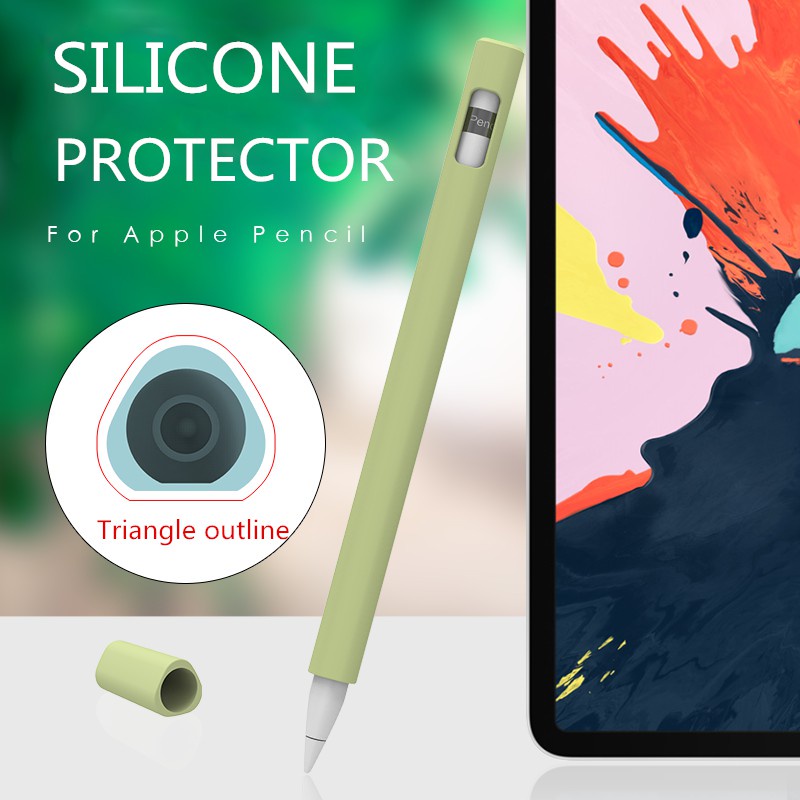 เคสสไตล ์ สามเหลี ่ ยมสําหรับ Apple Pencil Pro 2 1 gen เคสซิลิโคนอ ่ อนนุ ่ มสําหรับ iPad ปากกาอ ่ างล ้ างจานปลอกกันลื ่ นป ้ องกัน