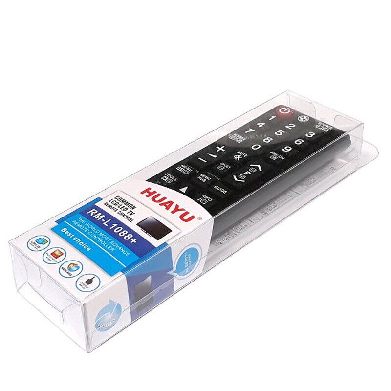 ใหม่ HUAYU RM-L1088+ Universal สําหรับ Samsung LCD LED TV รีโมทคอนโทรล RM-L1088