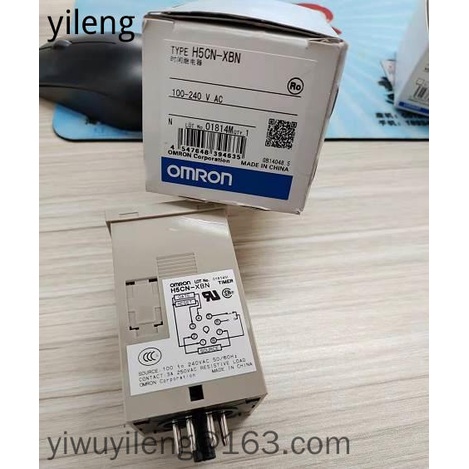 100-240VAC OMRON ตัวจับเวลา H5CN-XBN มี pxa1
