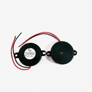 BUZZER บัสเซอร์เสียงเตือน 3-24VDC 2สาย แบบเสียงดังยาวแลดังแบบจังหวะ มีของพร้อมจัดส่งในไทย