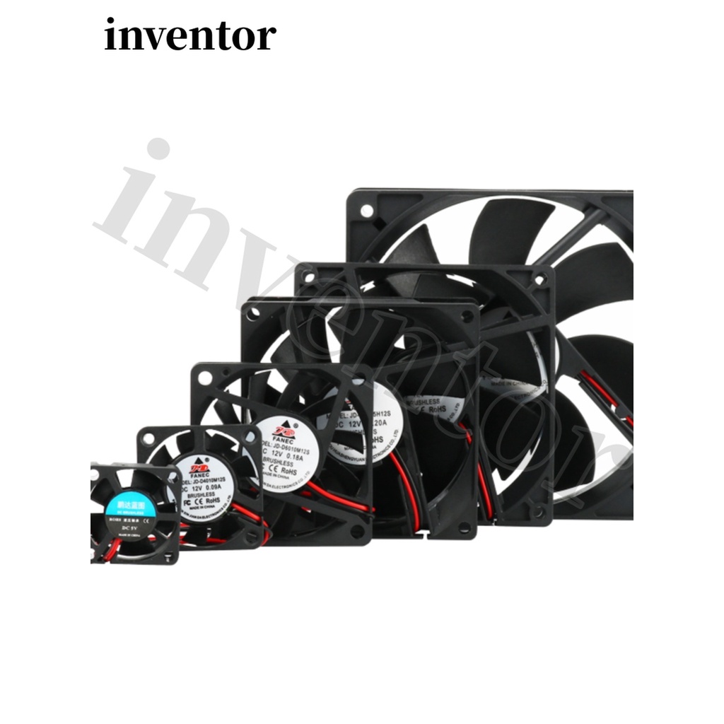 พัดลมหม้อน้ํา ขนาดเล็ก 5V12V Cpu 3 ซม. 4 ซม. 5 ซม. 6 7 8 9 12 ซม. สําหรับคอมพิวเตอร์
