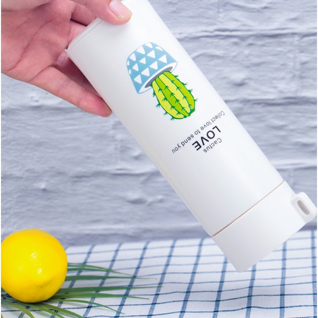 ขวดน้ำ ความต้านทานความร้อนที่ดี  ขวดน้ำแฟชั่น แก้ว ขวดน้ำ 400 มล. คุณภาพดีราคาถูก แข็งแรง