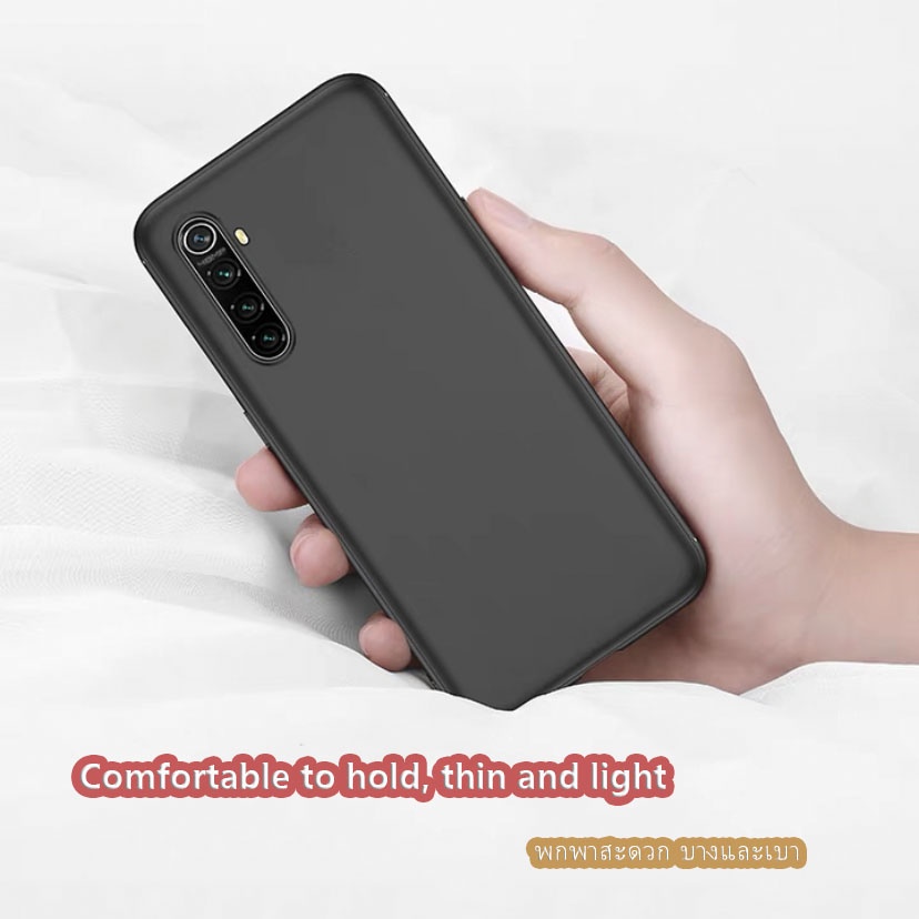 Realme XT RMX1921 เคสเจลลี่ ผิวด้าน ยืดหยุ่น นิ่ม ฝาหลังเจล ยางซิลิโคน TPU ป้องกันลายนิ้วมือ บางเฉียบ
