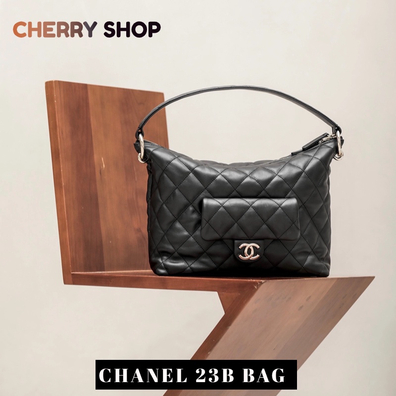 ชาแนล Chanel 23B BAG ใหญ่พิเศษ กระเป๋ากุ๊ยผู้หญิง/กระเป๋าถือ/ แบรนด์ใหม่และเป็นของแท้