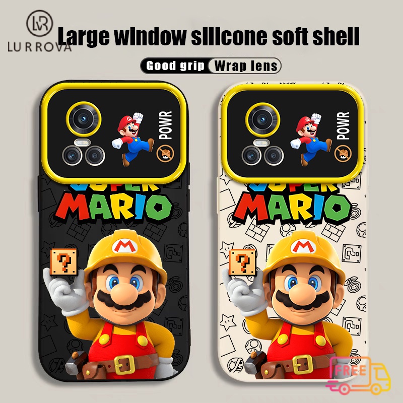 เคสโทรศัพท์มือถือ ลายการ์ตูนมาริโอ้น่ารัก สําหรับ OPPO Reno11 F Reno 10 5G Reno 10 Pro 5G Reno 8T 5G Reno 8T 4G Reno 8Z 5G Reno 7Z 5G Reno 6Z 5G Reno 8 Reno 5 Reno 4 Reno 7 Reno 6 Reno 2F โทรศัพท์ TPU กันกระแทก