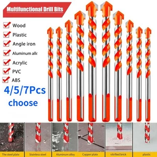 MOVATEK️ ชุดดอกสว่านอเนกประสงค์ 7 ชิ้น สำหรับงานเจาะหลากหลายวัสดุ