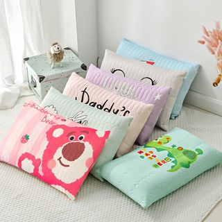 【50*30】 หมอนไหมเย็น หมอนเพือสุขภาพ ระบายความร้อนได้ดี ปลอกหม…