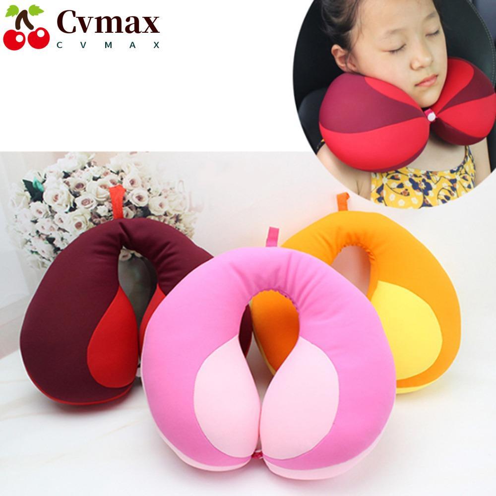 Cvmax หมอนรองคอ หมอนเบาะลม รูปตัว U สําหรับเด็ก เหมาะกับการเดินทาง