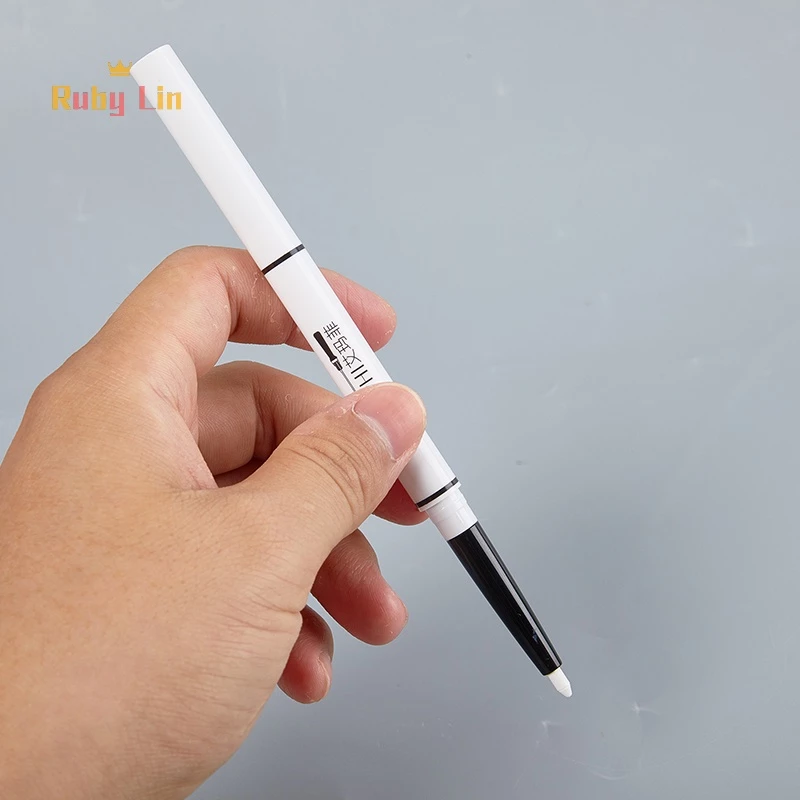 Ruby Lin 1 ชิ้นสีขาวผ่าตัด Eyebrow Tattoo Skin Marker ปากกาเครื่องมืออุปกรณ์เสริม Tattoo Marker ปากกา