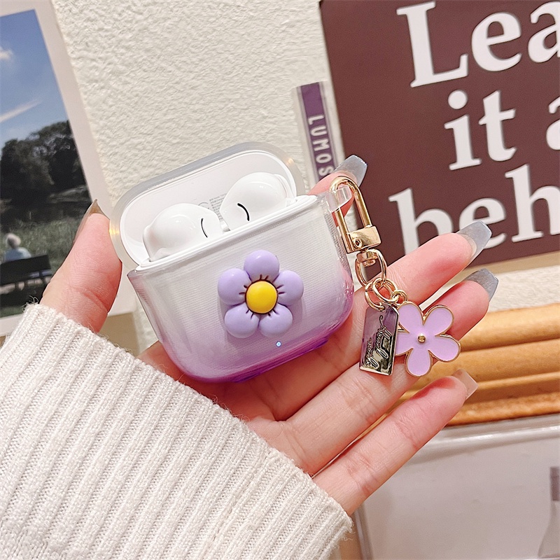 สําหรับ ใช้ได้กับ:Huawei FreeBuds se 3 2 เคส Case เคสหูฟังประณีต DIY ดอกไม้หน้ายิ้ม ราคา ถูกที่สุด ดีลบีเคเค แกลเลอรีภาพที่ 8