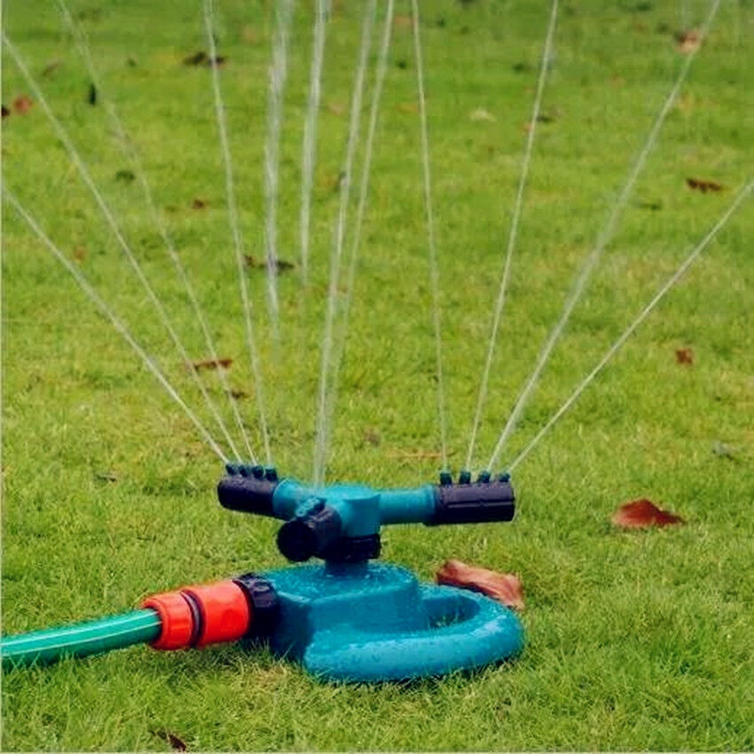 สปริงเกอร์สนามหญ้าสปริงเกอร์ในสวนหัวอัตโนมัติ Sprinklers 360 °