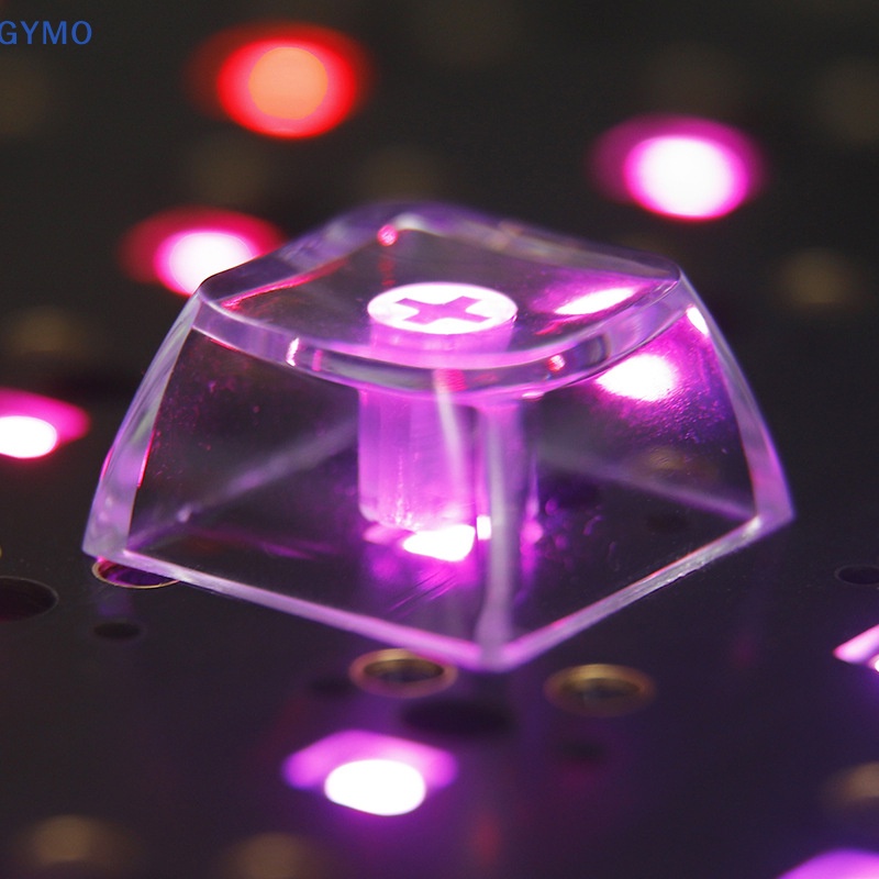 [cxGYMO] ปุ่มกดคีย์บอร์ดเกมเมอร์ PC XDA 2 ปุ่ม คริสตัลใส สูง 9.3 มม. XDA 2