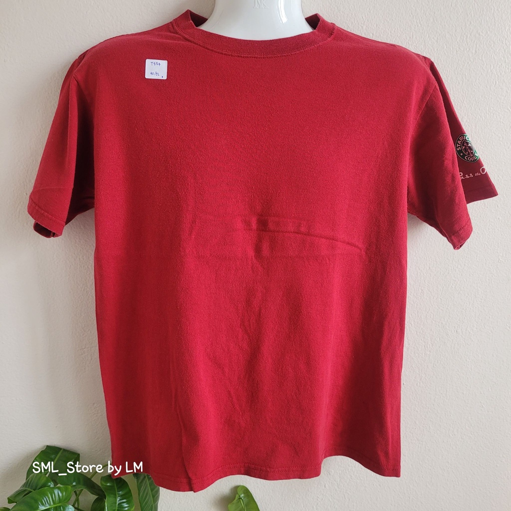 (T774)​ เสื้อยืด -​ Size M - พิมพ์ลาย มือ 2