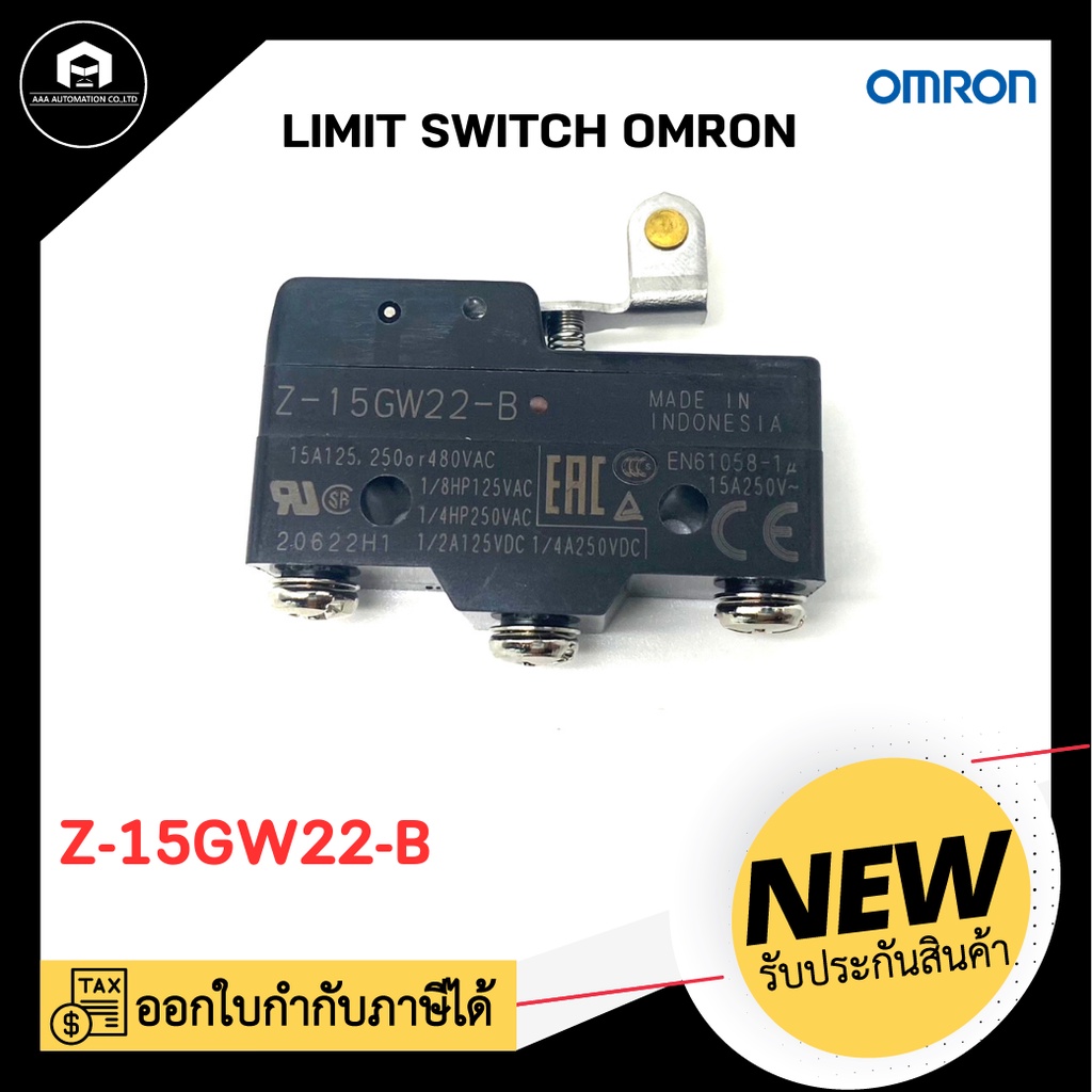 LIMIT SWITCH OMRON Z-15GW22-B