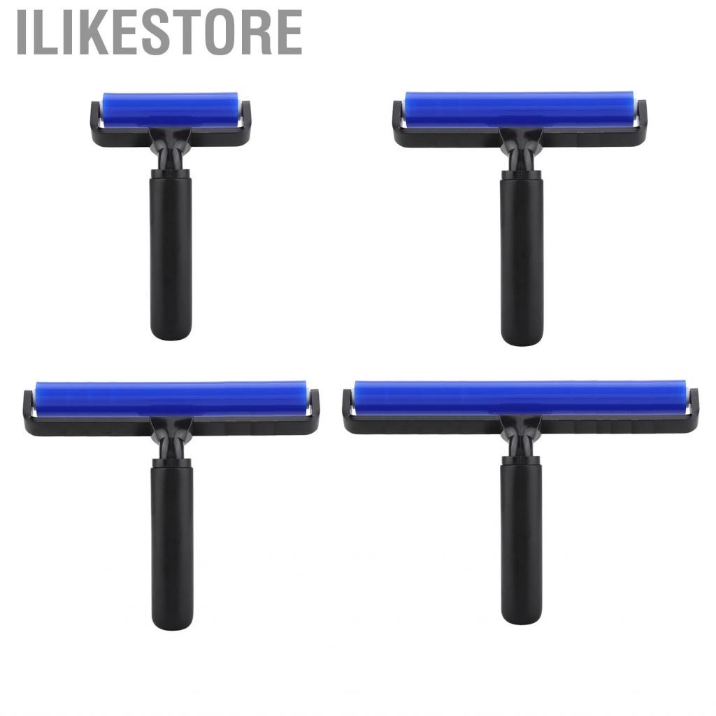 Ilikestore ลูกกลิ้งกำจัดฝุ่น ป้องกันไฟฟ้าสถิต เครื่องมือทำความสะอาดหน้าจอซิลิโคน