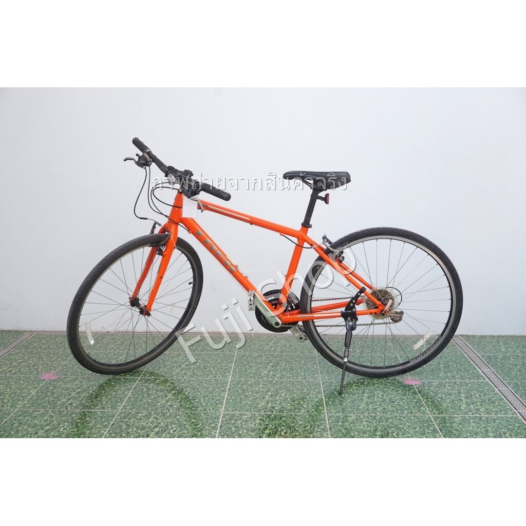 จักรยานไฮบริดญี่ปุ่น - ล้อ 700 mm. - มีเกียร์ - อลูมิเนียม - TREK FX 2 - สีส้ม [จักรยานมือสอง]