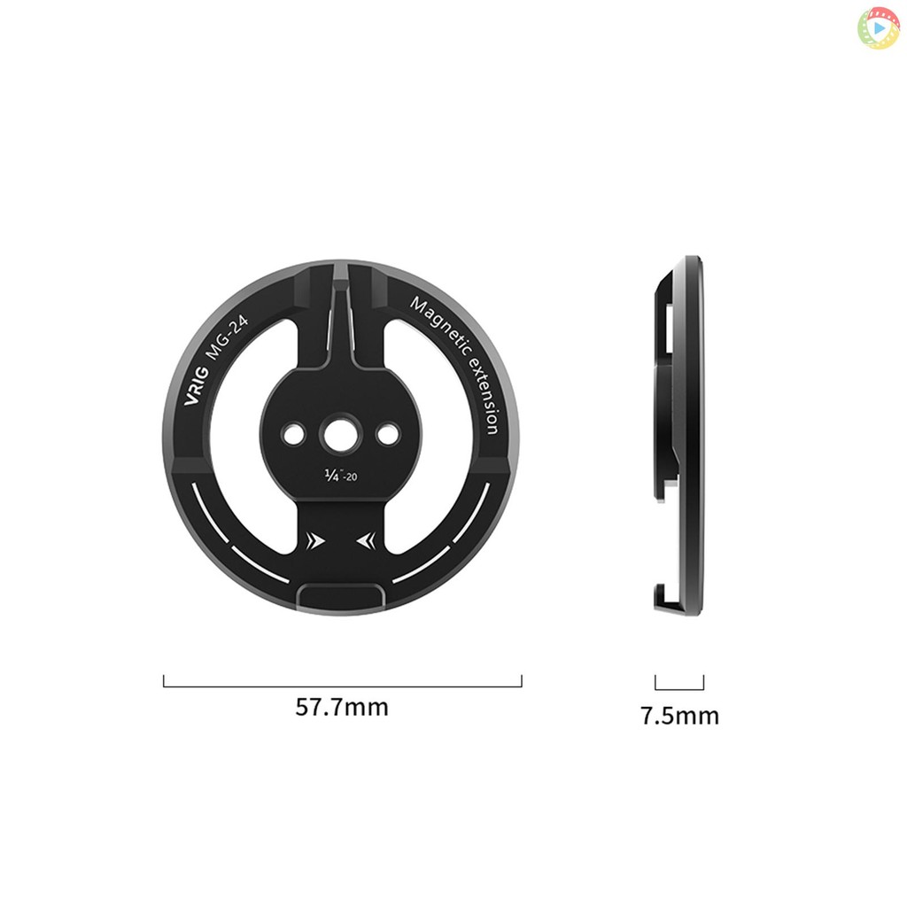 ฐานแม่เหล็ก VRIG MG-24 โทรศัพท์แม่เหล็กแบบพกพาขาตั้งกล้อง Mount Phone Mount P Came10 - รูปที่ 6