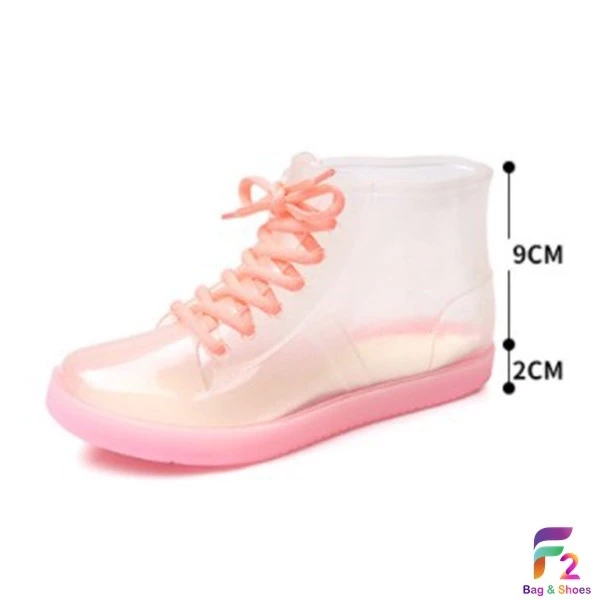 รองเท้ายางนิ่ม กันน้ำ กันลื่น รัดส้น ไซส์ 35-39 thumbnail 7