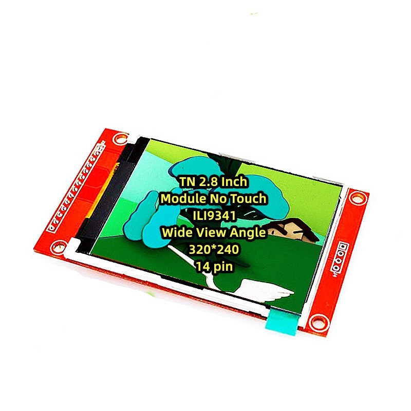 2.8 Inch PCB board TFT SPI Module No Touch ILI9341 Wide View Angle 240*320