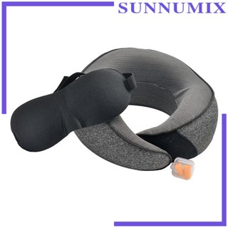 [Sunnimix] หมอนรองคอ น้ําหนักเบา สะดวกสบาย สําหรับเดินทาง บ้าน ออฟฟิศ