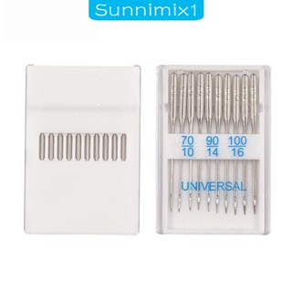 [Sunnimix1] อะไหล่เข็มเย็บผ้า ผ้าชีฟอง แบบเปลี่ยน สําหรับจักรเย็บผ้า กางเกงยีน 20 ชิ้น