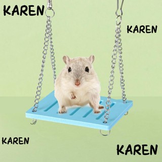 Karen บ้านหนูแฮมสเตอร์ ของเล่นออกกําลังกาย ขนาดเล็ก