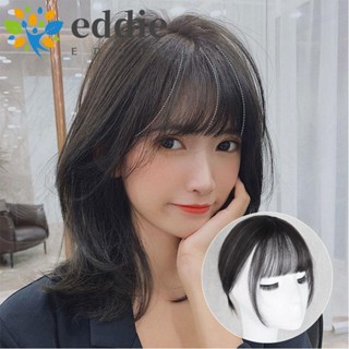 26edie แอร์หน้าม้า 3D ผู้หญิง คลิปที่มองไม่เห็น ต่อผม กับ Toupee ไฟเบอร์ อุณหภูมิสูง หน้าม้าปลอม