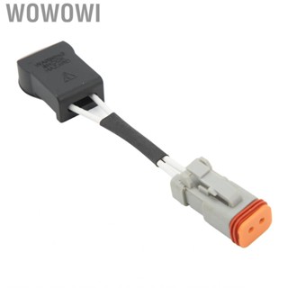 Wowowi Injector Connector Pigtail Cable Standard Size Electrical Robust 3803682 for Replacement