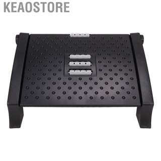 Keaostore Under Desk Footrest 6 Gears Height Foot Rest