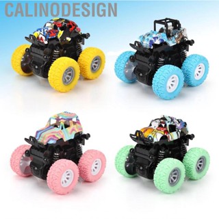 Calinodesign Mini Inertia Four Wheel Drive Off Road Vehicle Children Toy Climbing Stunt Car Drop Resistant