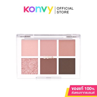 Bbia Ready To Wear Eye Palette 5g เปีย พาเลทอายแชโดว์คอลเลคชั่น Flower Market ที่กลมกล่อมนุ่มละมุน.