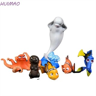 Huimao โมเดลฟิกเกอร์ รูปการ์ตูนสัตว์ทะเล Dory Action Figure ขนาด 4-10 ซม. ของเล่นสําหรับเด็ก