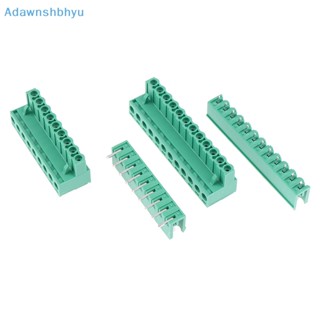 Adhyu ชุดขั้วต่อสายไฟ PCB 5.08 มม. พิช 300V 15A 2EDG 2 3 4 5 6 7 8 9 10 12Pin