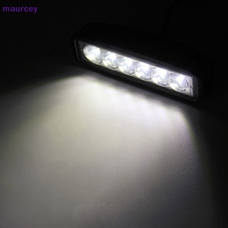 Maurcey ไฟสปอตไลท์ LED 6 ดวง 18W DRL สว่างมาก กันน้ํา สําหรับรถยนต์ รถบรรทุก SUV 12V TH