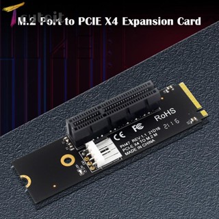 Tcuteit ชุดอะแดปเตอร์การ์ดต่อขยาย M.2 NGFF เป็น PCI-E X4 PCI-Express X1 X4 X8 X16