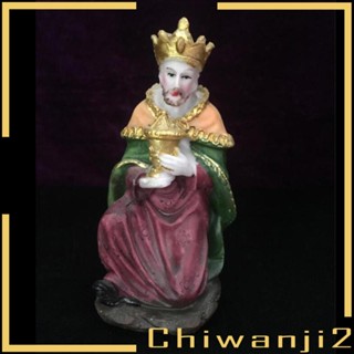 [Chiwanji2] ชุดฟิกเกอร์ ลายคริสต์มาส หลากสี สําหรับตกแต่งบ้าน วันหยุด 12 ชิ้น