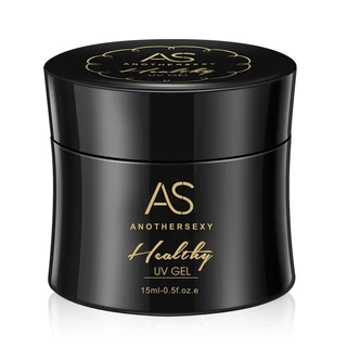 กาวเจลติดจิวเวลรี่ AS กระปุกดำ 15ml เจลต่อเล็บอะไหล่แต่งเล็บติดอะไหล่เล็บการเสริมแรงเล็บ