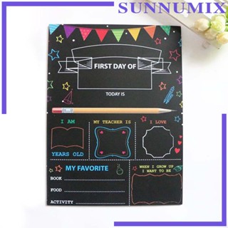 [Sunnimix] ชอล์กบอร์ดไม้ 30.5x22.5 ซม. สําหรับตกแต่งปาร์ตี้ โรงเรียน ออฟฟิศ