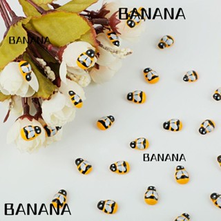 Banana1 สติกเกอร์ฟองน้ํา รูปผึ้ง มีกาวในตัว ขนาดเล็ก ของเล่นสําหรับเด็ก 100 ชิ้น