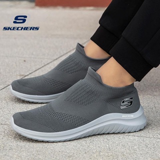 Skechers_ รองเท้าผ้าใบลําลอง ข้อสูง เหมาะกับการวิ่งมาราธอน สําหรับผู้ชาย