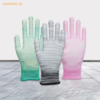 Mulinhe ถุงมือทํางาน กันลื่น ลายดอกไม้ ทําความสะอาดบ้าน สวน สําหรับผู้ชาย ผู้หญิง