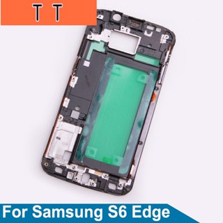  กรอบหน้าจอ LCD แบบเปลี่ยน สําหรับ Samsung Galaxy S6 Edge G9250 G925F