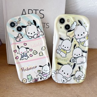 เคสโทรศัพท์มือถือแบบนิ่ม กันกระแทก ลาย Pochacco สําหรับ Realme C55 C53 C33 C31 C35 C25Y C21Y C21 C30S C30 C20A C20 C15 C12 C11 2021