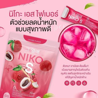 {🍁พร้อมส่ง+ของแท้100%} 1 แถม 1 NIKO S นิโกะเอส ผงบุกผอม ไม่มีน้ำตาล ไฟเบอร์นิโกะ เอส ผงบุกลดน้ำหนัก คุมหิว