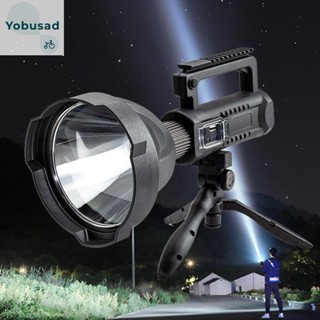 [Yobusad.th] โคมไฟตั้งแคมป์ กันน้ํา 4 โหมด 8000mAh 10W แบบพกพา สําหรับเดินป่า ตกปลา