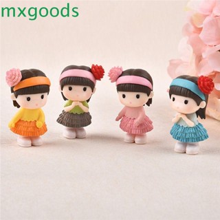 Mxgoods ฟิกเกอร์รูปปั้นบอนไซน่ารัก ขนาดเล็ก สําหรับตกแต่งสวนบอนไซ