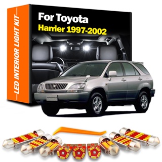 ชุดหลอดไฟ LED 12 ชิ้น สําหรับ Toyota Harrier 1997 1998 1999 2000 2001 2002