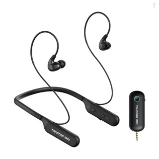 TAKSTAR Wireless Monitor Headphones with Transmitter In Ear Headphones for Noise Canceling and Recording