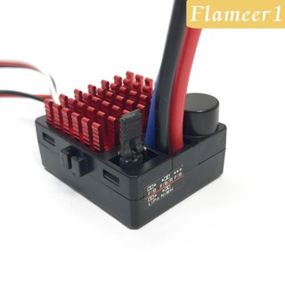 [flameer1] ตัวควบคุมความเร็ว 60A ESC กันน้ํา ทนทาน 3 โหมด 6V 2A Bec สําหรับรถไต่หินบังคับ SCX10 DIY